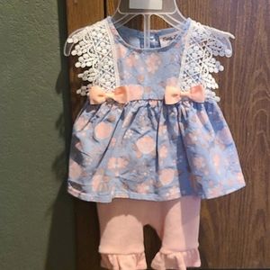 0-3 months baby girl outfit